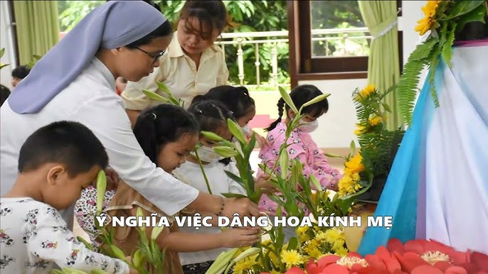 Dâng Hoa Kính Mẹ: Lời Tri Ân Sâu Lắng và Cam Kết Sống Đạo Vững Bền Tại Giáo Xứ Gia Nghĩa