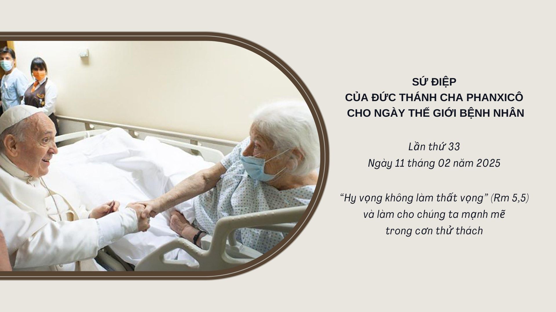 Đồng Hành Trong Niềm Tin Và Hy Vọng: Sứ Mạng Mục Vụ Y Tế Của Giáo Hội Tại Tổng Giáo Phận Sài Gòn