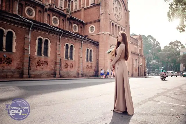 Áo Dài Đi Lễ Nhà Thờ