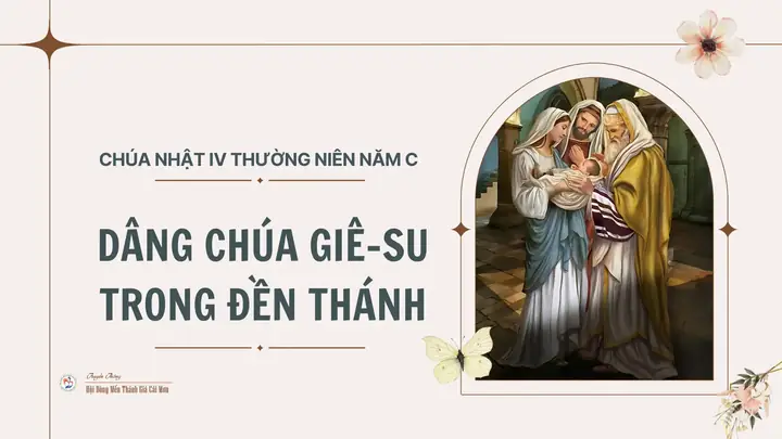 Bài Hát Lễ Dâng Chúa Giêsu Trong Đền Thánh