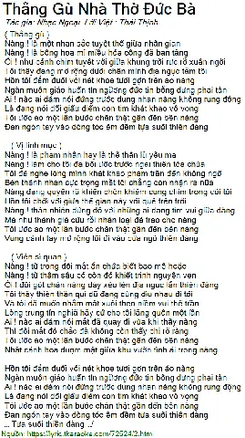 Bài Hát Thằng Gù Nhà Thờ Đức Bà
