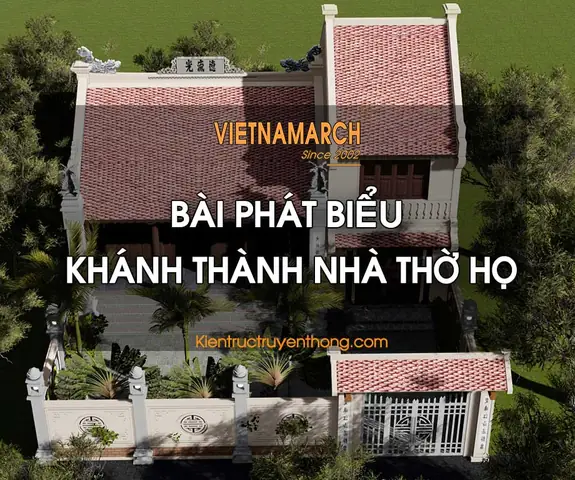 Bài Phát Biểu Khánh Thành Nhà Thờ Họ Bài Phát Biểu Khánh Thành Nhà Thờ Họ