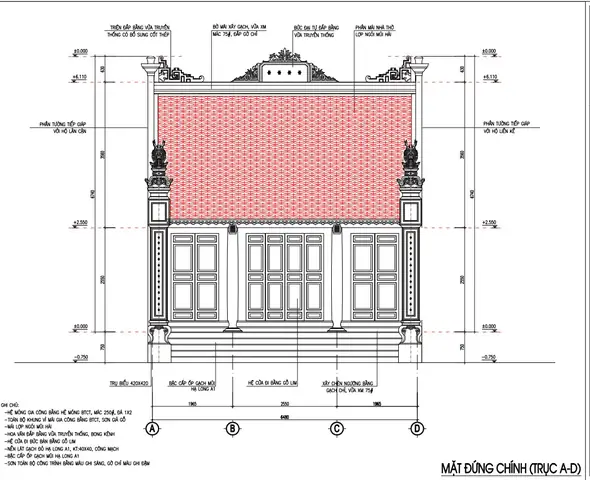 Bản Vẽ Thiết Kế Nhà Thờ Họ Bản Vẽ Thiết Kế Nhà Thờ Họ