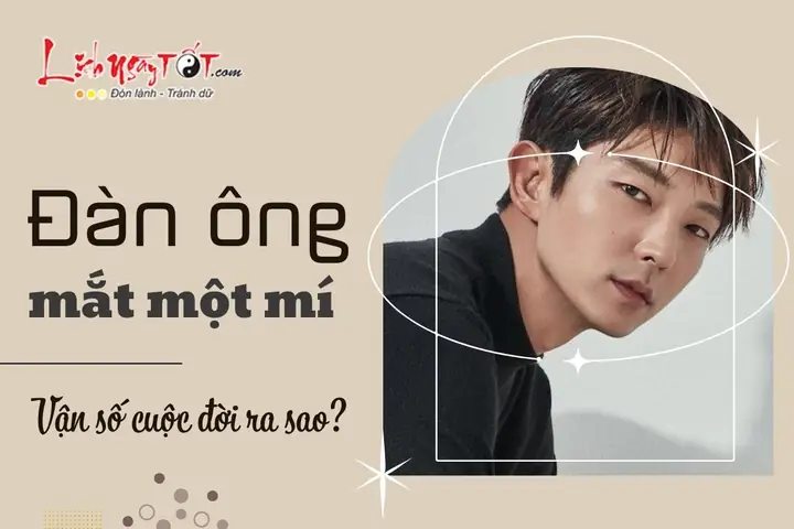 Bói Tướng Mắt Đàn Ông Một Mí