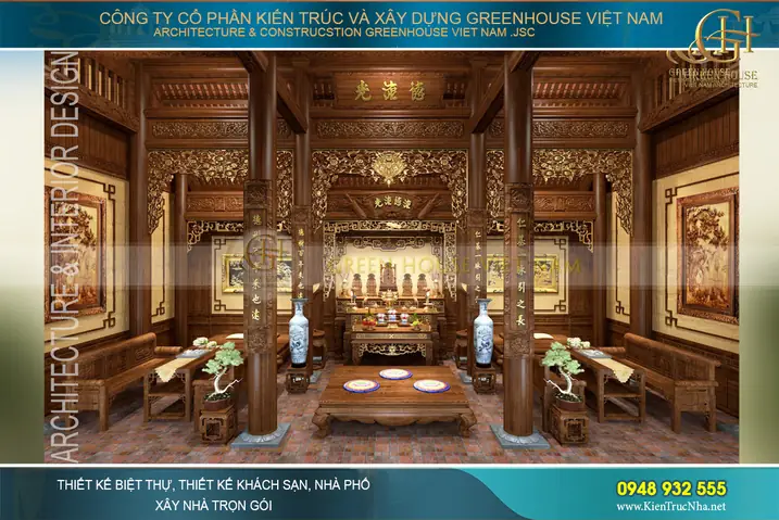 Cách Bố Trí Nội Thất Nhà Thờ Họ