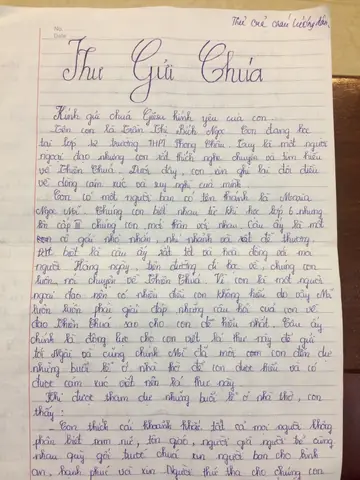 Cách Viết Thư Gửi Chúa Giêsu Hài Đồng Cách Viết Thư Gửi Chúa Giêsu Hài Đồng