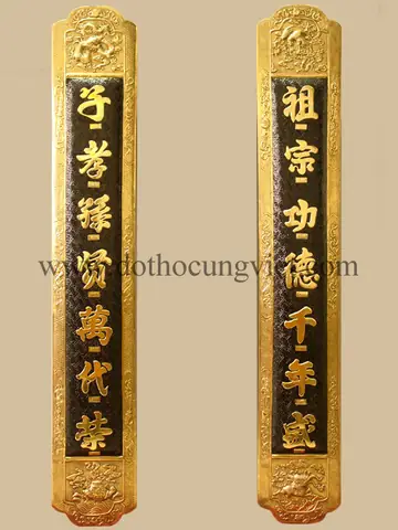 Câu Đối Nhà Thờ Họ Trần