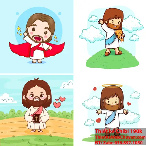 Chúa Giêsu Chibi Chúa Giêsu Chibi