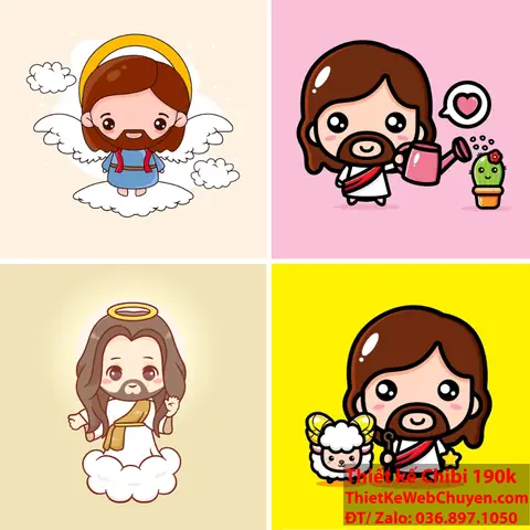 Chúa Giêsu Chibi Chúa Giêsu Chibi