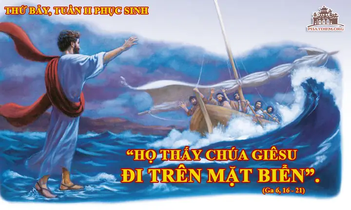 Chúa Giêsu Đi Trên Mặt Biển
