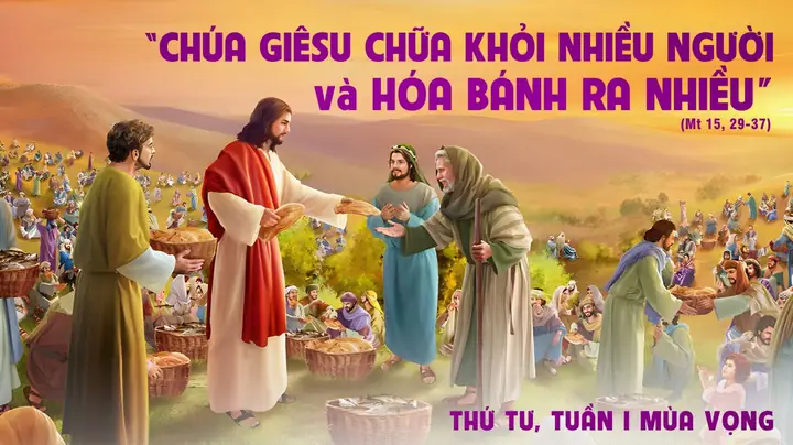 Chúa Giêsu Hóa Bánh Ra Nhiều