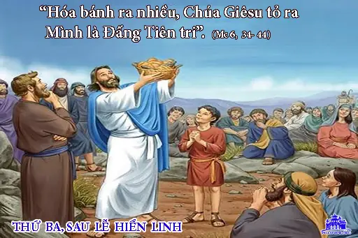 Chúa Giêsu Hóa Bánh Ra Nhiều