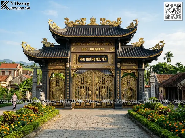 Cổng Nhà Thờ Họ Cổng Nhà Thờ Họ