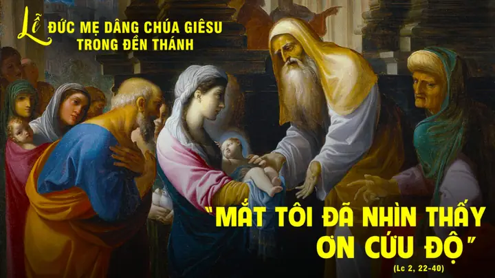 Dâng Chúa Giêsu Trong Đền Thánh