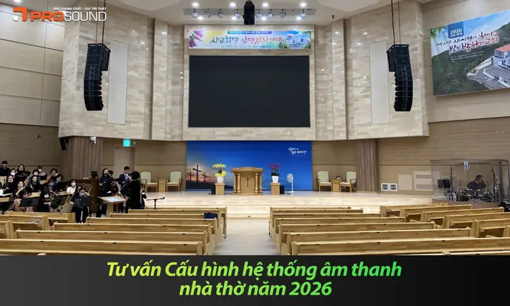 Hệ Thống Âm Thanh Nhà Thờ