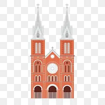 Hình Vẽ Nhà Thờ Đức Bà