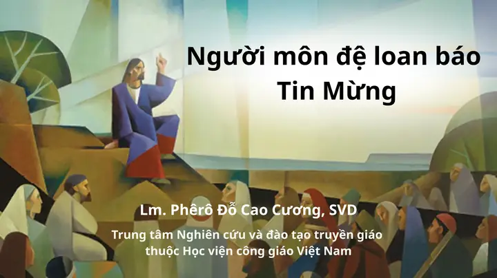 Khi Bắt Đầu Rao Giảng Chúa Giêsu Loan Báo Khi Bắt Đầu Rao Giảng Chúa Giêsu Loan Báo