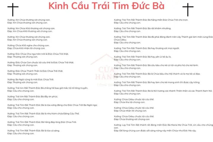 Kinh Cầu Trái Tim Chúa Giêsu