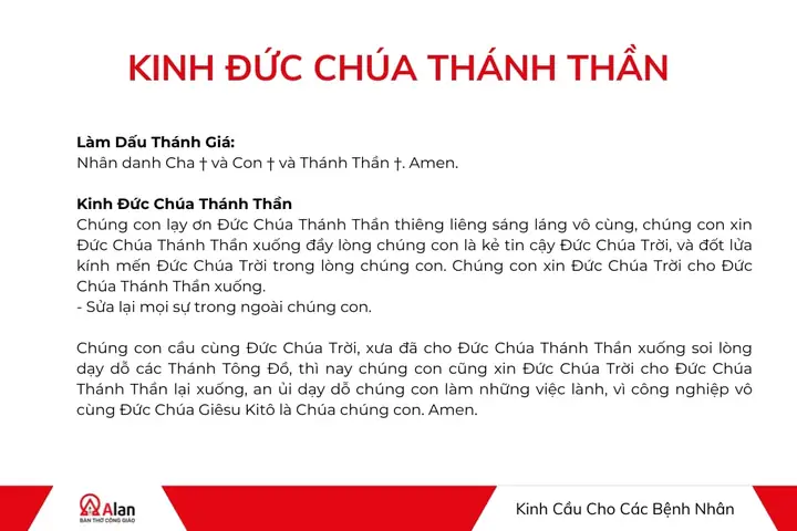 Kinh Chúa Thánh Thần