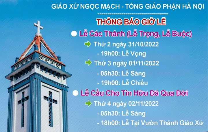 Lịch Lễ Nhà Thờ Lịch Lễ Nhà Thờ