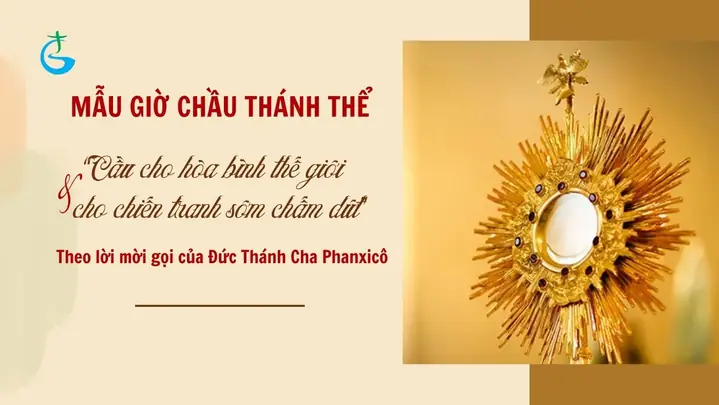 Lời Cầu Nguyện Với Chúa Giêsu Thánh Thể
