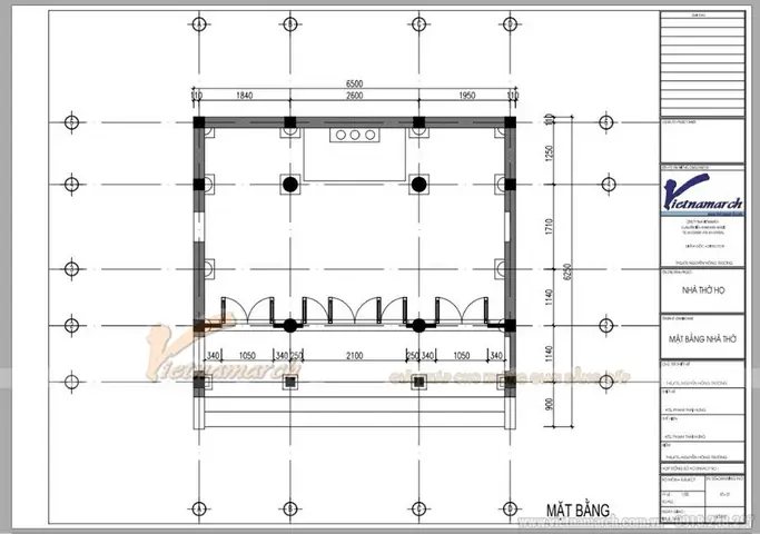 Mặt Bằng Nhà Thờ Họ Mặt Bằng Nhà Thờ Họ