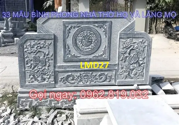 Mẫu Bình Phong Nhà Thờ