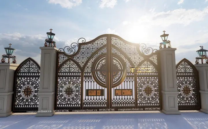 Mẫu Cổng Nhà Thờ Mẫu Cổng Nhà Thờ