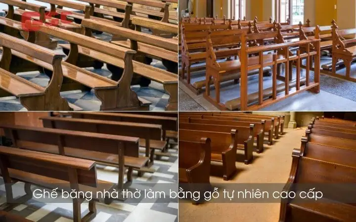 Mẫu Ghế Nhà Thờ