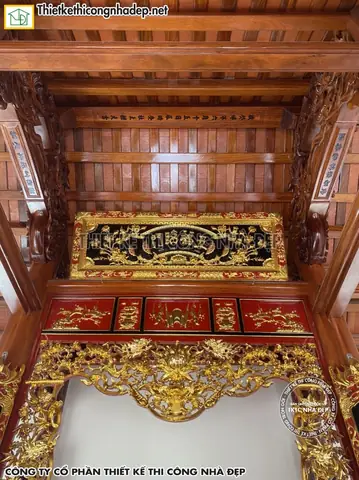Mẫu Hoành Phi Câu Đối Nhà Thờ Họ