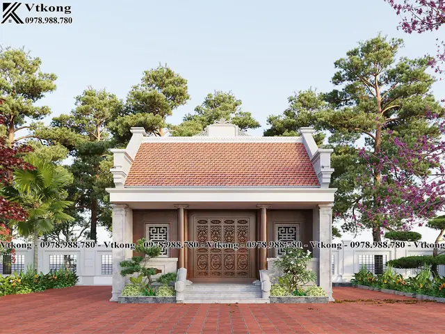Mẫu Nhà Thờ Họ Đơn Giản
