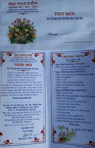 Mẫu Thiệp Mời Khánh Thành Nhà Thờ