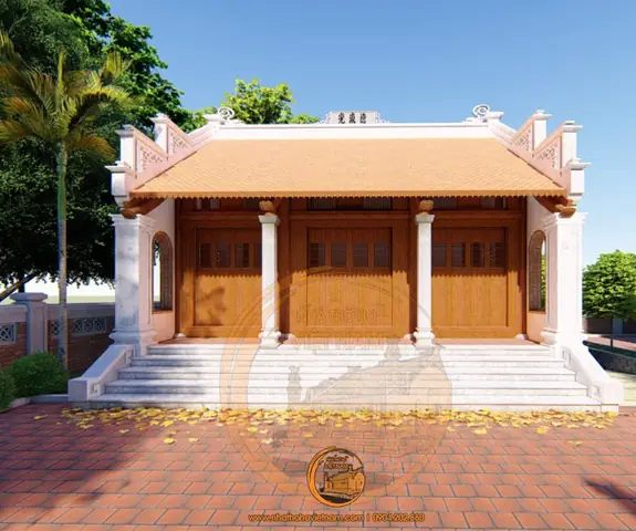 Mẫu Thiết Kế Nhà Thờ 3 Gian