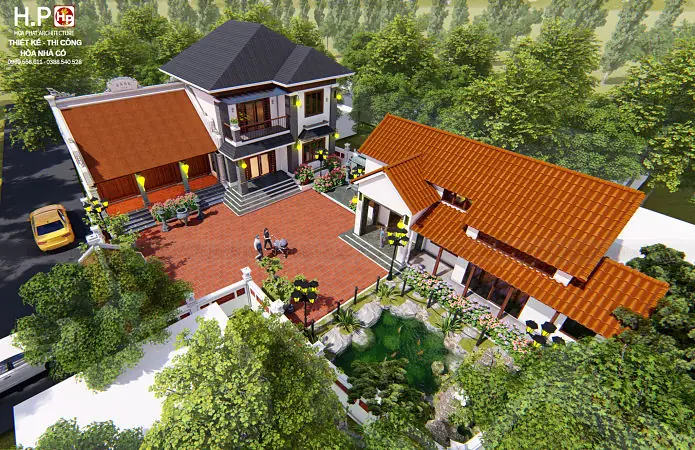 Mẫu Thiết Kế Nhà Thờ Kết Hợp Nhà Ở