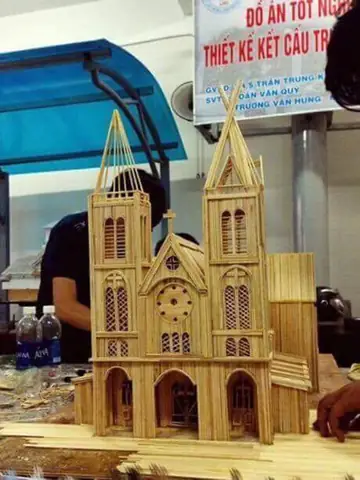 Mô Hình Nhà Thờ Đức Bà