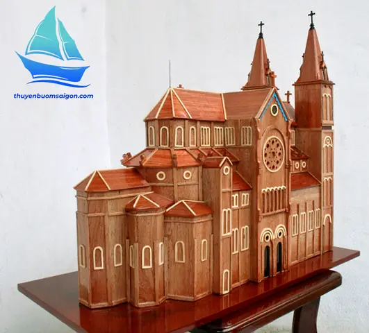 Mô Hình Nhà Thờ Đức Bà