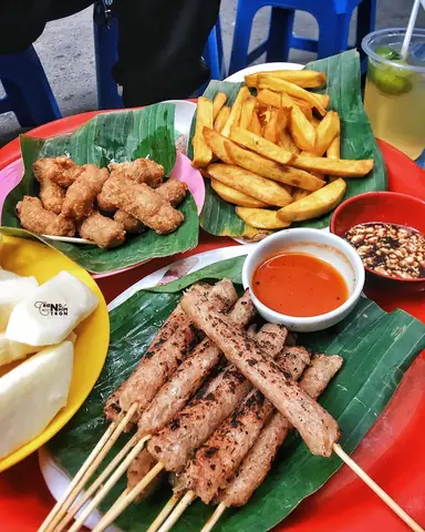 Nem Chua Nướng Nhà Thờ