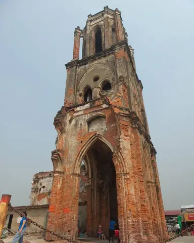 Nhà Thờ Đổ Ở Hải Hậu Nam Định