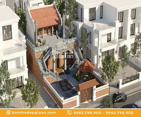Nhà Thờ Họ 2 Tầng Đẹp