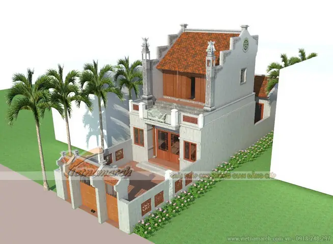 Nhà Thờ Họ 2 Tầng Đẹp