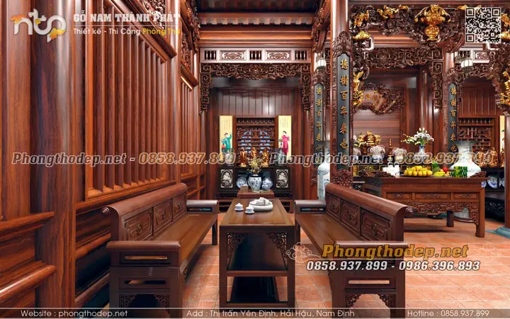 Nội Thất Nhà Thờ Họ Đẹp