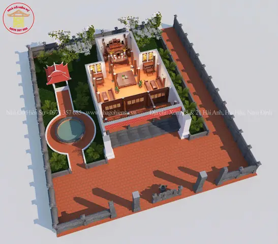 Phối Cảnh Nhà Thờ Họ