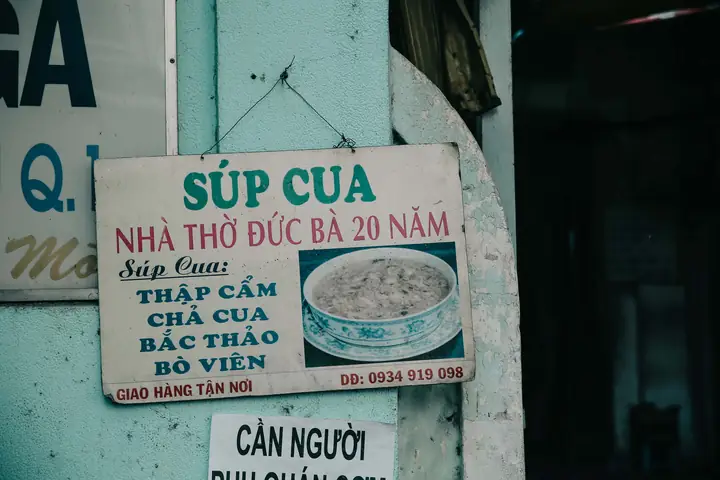 Súp Cua Nhà Thờ Đức Bà Súp Cua Nhà Thờ Đức Bà