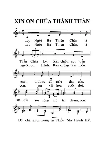 Thánh Ca Về Chúa Giêsu