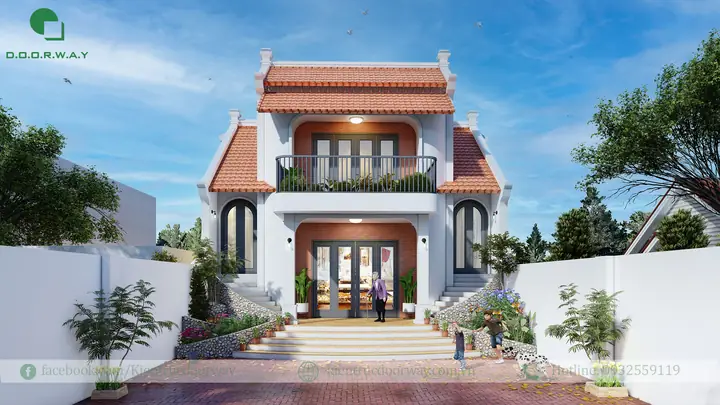 Thiết Kế Nhà Thờ Họ 2 Tầng