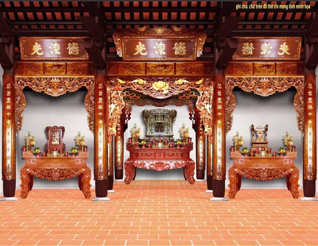 Thiết Kế Nhà Thờ Họ Tộc