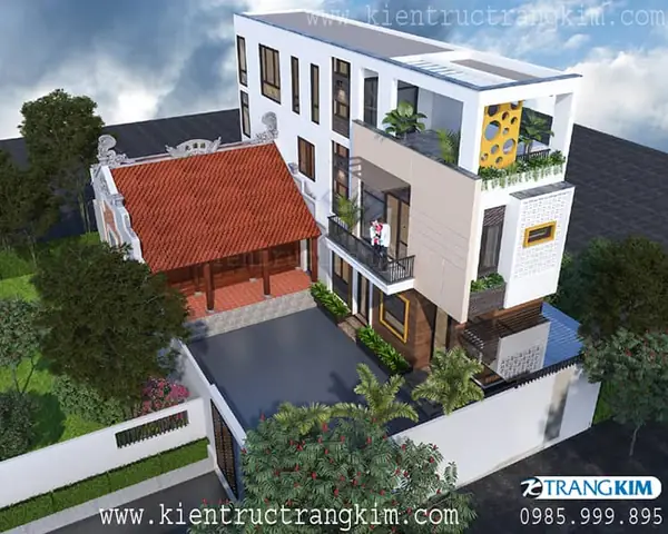 Thiết Kế Nhà Thờ Kết Hợp Nhà Ở