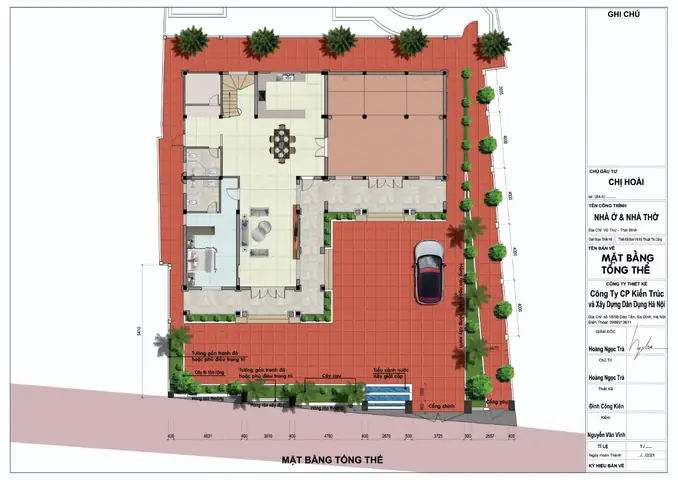 Thiết Kế Nhà Thờ Kết Hợp Nhà Ở