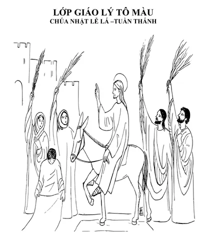 Tranh Tô Màu Chúa Giêsu
