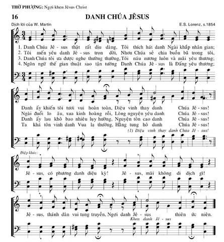 Trong Danh Cứu Chúa Giêsu